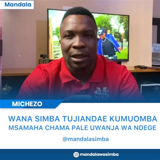 Mandala Wa Simba | Wanasimba tujiandae kwenda kumuomba msamaha @realclatouschama pale UWANJA wa ndege nyerer mana Najua kaenda Tunisia kwa kazi Mimi Namjua... | Instagram