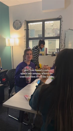 TRU Student Life on Instagram: "No conversation is off-limits at the SV Support Source. Pop by OM 1486 every Monday from 1 - 3 p.m. for snacks, tea, good vibes, and access to support.🫂"