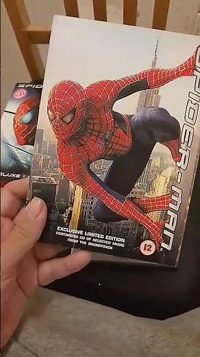 my 2002 spider man dvd collection