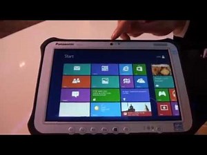 Panasonic unveils the Toughpad FZ-G1, a 10in rugged Windows 8 tablet