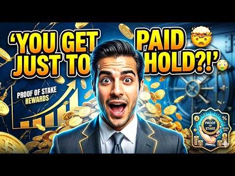 YOU GET PAID JUST TO HOLD?! (Proof of Stake Explained) 😳💰