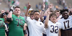 Notre Dame’s Marcus Freeman is No. 1 first-year head coach in college football per The Sporting News