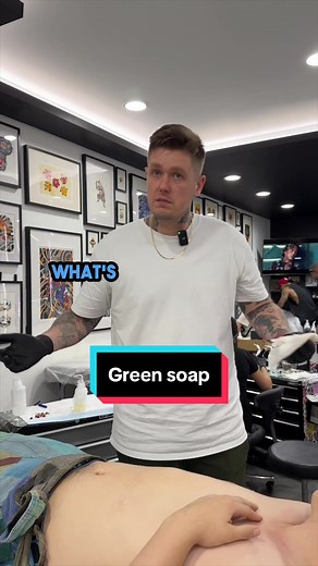 All About Green Soap: Why It's Essential for Tattoo Hygiene