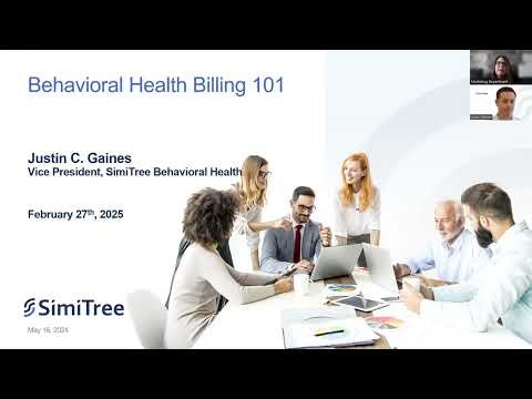 Behavioral Health Billing 101 Webinar