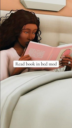 Read book in bed mod in the sims?!!! #TheSims4 #Sims4 ##TheSims #Sims4Mods #ts4