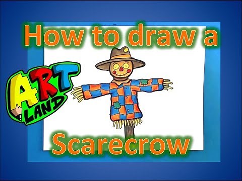 How to Draw a Scarecrow