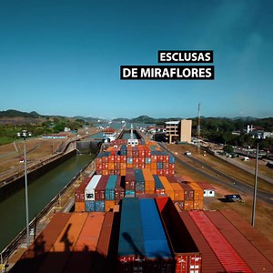 102K views · 996 reactions | ¡Transita por el Canal de Panamá en medio minuto! | Canal de Panamá | Facebook