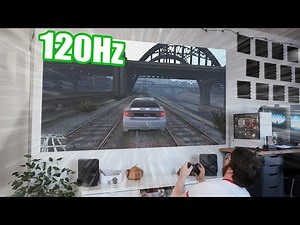 ULTIMATE 100'' 120Hz PC gaming setup: Ft. BenQ TH685 gaming projector