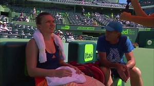 7.8K views · 50 reactions | On-court coaching in the WTA continues to be a polarizing issue, but the sessions between Simona Halep and coach Darren Cahill are always interesting. | Tennis Evolution | Facebook