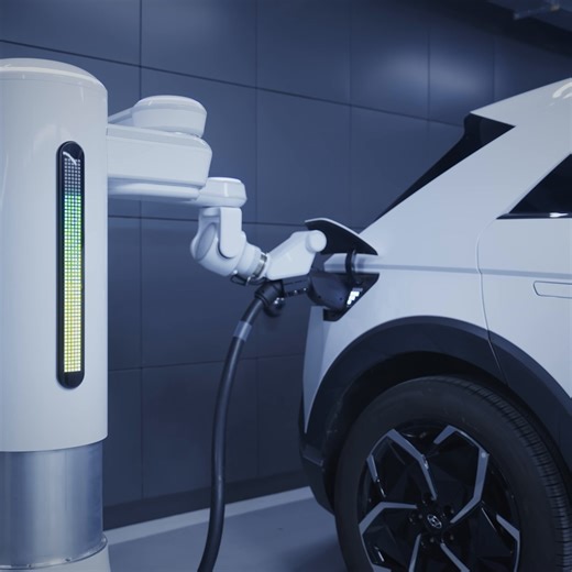 1.5M views · 2.1K reactions | Robotic valet service at Factorial Seongsu. Two parking robots lift up your car and transport it autonomously, allowing for efficient use of parking space. 현대위아_Hyundai WIA Starting in Q3, the parking robots will also work alongside our Automatic Charging Robot (ACR) to provide autonomous EV charging services. #HyundaiMotorGroup #ParkingRobot #AIFaceIdentification #IONIQ5 #ACR #Robotics #HYUNDAIWIA | Hyundai Worldwide | Facebook