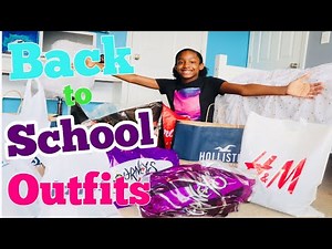 BACK TO SCHOOL LOOKBOOK | (CLOTHING HAUL 2018)