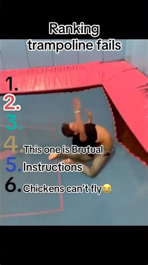 Ranking Best Trampoline Fails