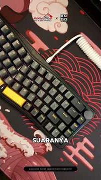 Unboxing & Review AJAZZ AKS068 Alice: Keyboard Mekanik Gasket dengan RGB & Layout Inovatif!