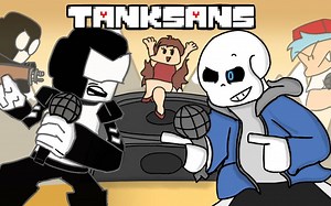 【官方双语】UGH - TANKMAN 对决 SANS 【FNF与UNDERTALE动画】