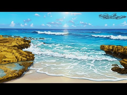 Soothing Sea Waves to Help You Sleep - The Perfect Natural White Noise for Bedtime