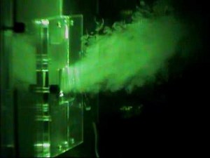 Flow Visualization Experiment 05 - Blower in Wind Tunnel