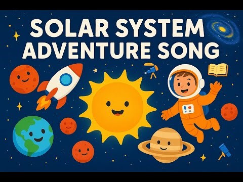 🌍✨ "Solar System Adventure Song🚀 | Fun Planet Rhyme with Facts & Science Learning!"