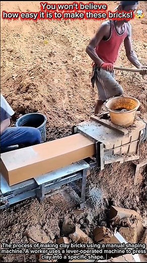 You won't believe how easy it is to make these bricks! 🤯