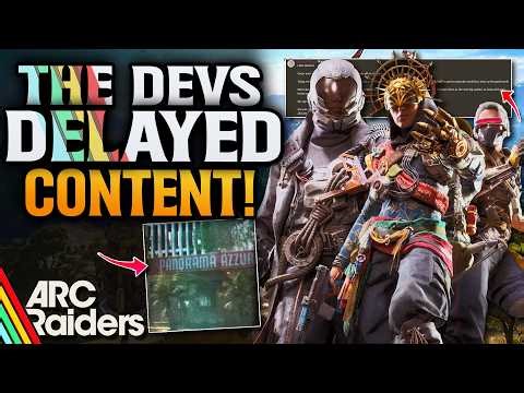 ARC Raiders Devs Delay Content! New Announcements!