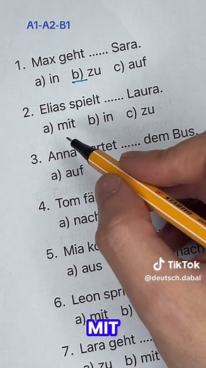 Wichtige deutsche Präpositionen einfach erklärt