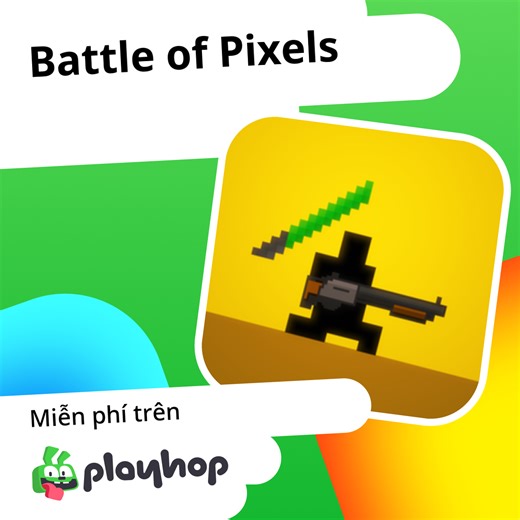Battle of Pixels: Chơi trực tuyến miễn phí trên Playhop
