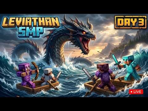 Starting Leviathan SMP ONLY PC💻 for the FIRST TIME 😱 | Minecraft LIVE #gamerfleet#live#minecraftlive