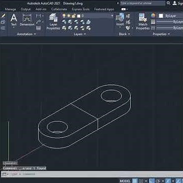 Draw a (Isometric View) in Autocad [#11] !!!
