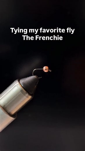 Thomas Daniels on Instagram: "This is my number one confidence fly, the Frenchie. Especially out here on local waters! These fish just can’t resist the pheasant tail body, copper bead, and orange dubbing. #flyfishing #flytying Materials List: Umpqua perdi-jig hook sz 14, Umpqua slotted tungsten copper bead 3.8mm, CDL tail, pheasant tail body, orange thread, copper wire wrap, prism orange dubbing. Give it a shot - it’s got the tommytightlinez guarantee 🤙"