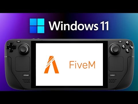 Grand Theft Auto 5 (GTA 5) FiveM on Steam Deck Fixed VRAM - Windows 11