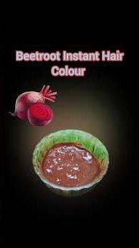 Beetroot Hair Dye To Get Instant Colour #shorts #youtubeshorts #Viral #trending #Aruna'sMagazine