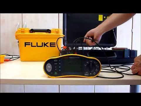 Fluke 1654 Die Messung vom ERDUNGSWIDERSTAND / Erdschleifenmessung und DREHFELDBESTIMMUNG