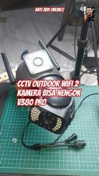 DUAL-CAMERA WIFI OUTDOOR CCTV WITH PAN FUNCTION V380 PRO #pertamax7 #cctv #cctvwifi #outdoorcctv ...
