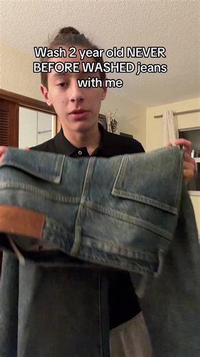 Ts was actually disgusting #jeans #fashion #fyp #niche | washing jeans