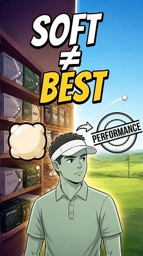 The Softest Golf Ball Isn’t Always Best #golf #shorts