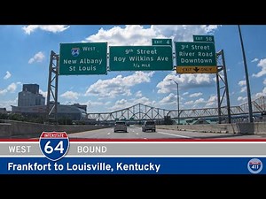 [Repost] Interstate 64: Frankfort to Louisville - Kentucky | Drive America's Highways 🚙