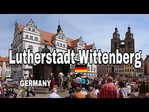 Lutherstadt Wittenberg Germany 🇩🇪 Walking Tour | Exploring the Historic Reformation City | 4K 60fps