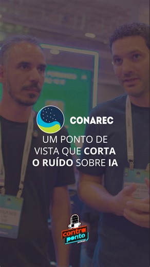 Durante o @conarec 2025, Pedro Felipe conversou com Matheus Baumer, que trouxe uma reflexão direta sobre o grande tema que domina o mercado: o impacto da inteligência artificial no trabalho humano. Ele relembrou que, desde a Revolução Industrial, cada avanço tecnológico gera medo de substituição, mas a história mostra o contrário. 👉 Confira a cobertura completa do maior evento de CX do mundo em nosso canal no YouTube. | PodCast Contra Ponto