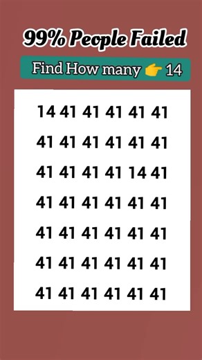 Find the Number 14 - Math Quiz #math #quiz #shorts