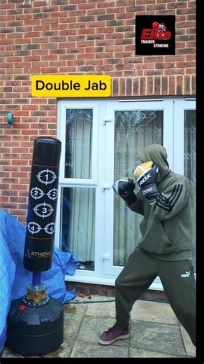 Double Jab → Overhand | Simple Boxing Combo 👊🔥