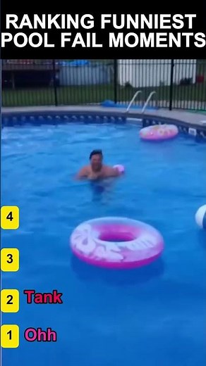 Ranking The Funniest Pool Fails