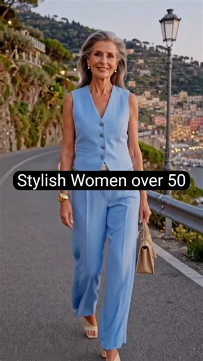 Casual Style for Women over 50 60 #styleafter50 #fashionover60 #modelover50 #maturewomensfashion #50