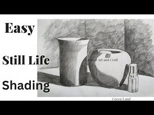 Still Life Pencil Shading || Easy || Step-by Step || Tutorial for Beginners || Realistic