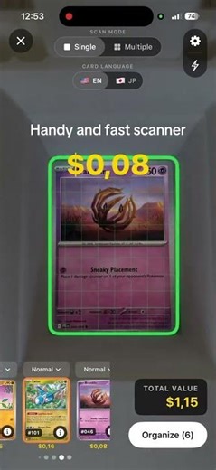 Instant Pokémon Card Values! Scan Your Collection Fast