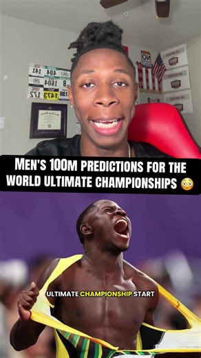 Men's 100m predictions for the world ultimate championships 😳 #budapest #botswana🇧🇼tiktok #trackandfield