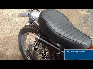 Making a Two Stroke Motorcycle Muffler