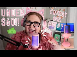 Affordable Streaming Mic | FIFINE AmpliGame A8 Pink Review