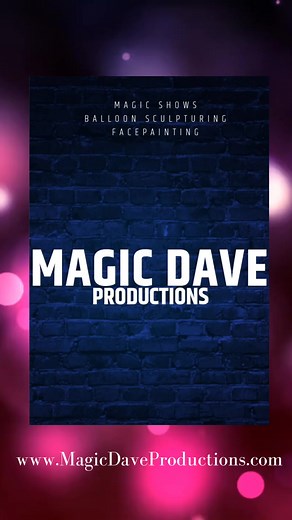 Magic Dave Productions offers magic shows, balloon sculpturing, and face painting for all events and all ages! www.magicdaveproductions.com #magic #facepaint #magician #balloonsculpting #magicshows #facepaintingkids #magicdave | Magic Dave