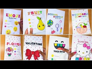 8 Different Blind Bags | asmr video | blind bag opening | unboxing video