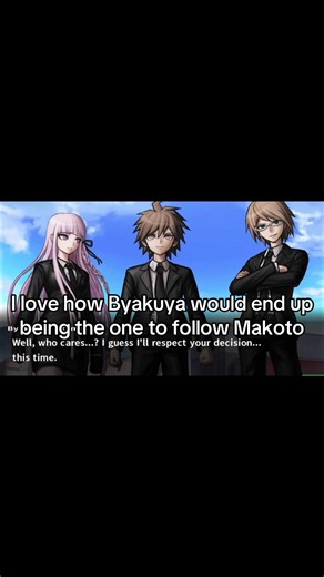 Byakuya & Makoto's Growth in Danganronpa