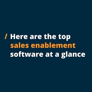 Our 2023 Sales Enablement ranking  based on reviews from real users is LIVE. Compare the top solutions that placed on our #Shortlist report ➡️ https://bit.ly/44Hm8nt #Sales #SoftwareReviews | Capterra | Facebook